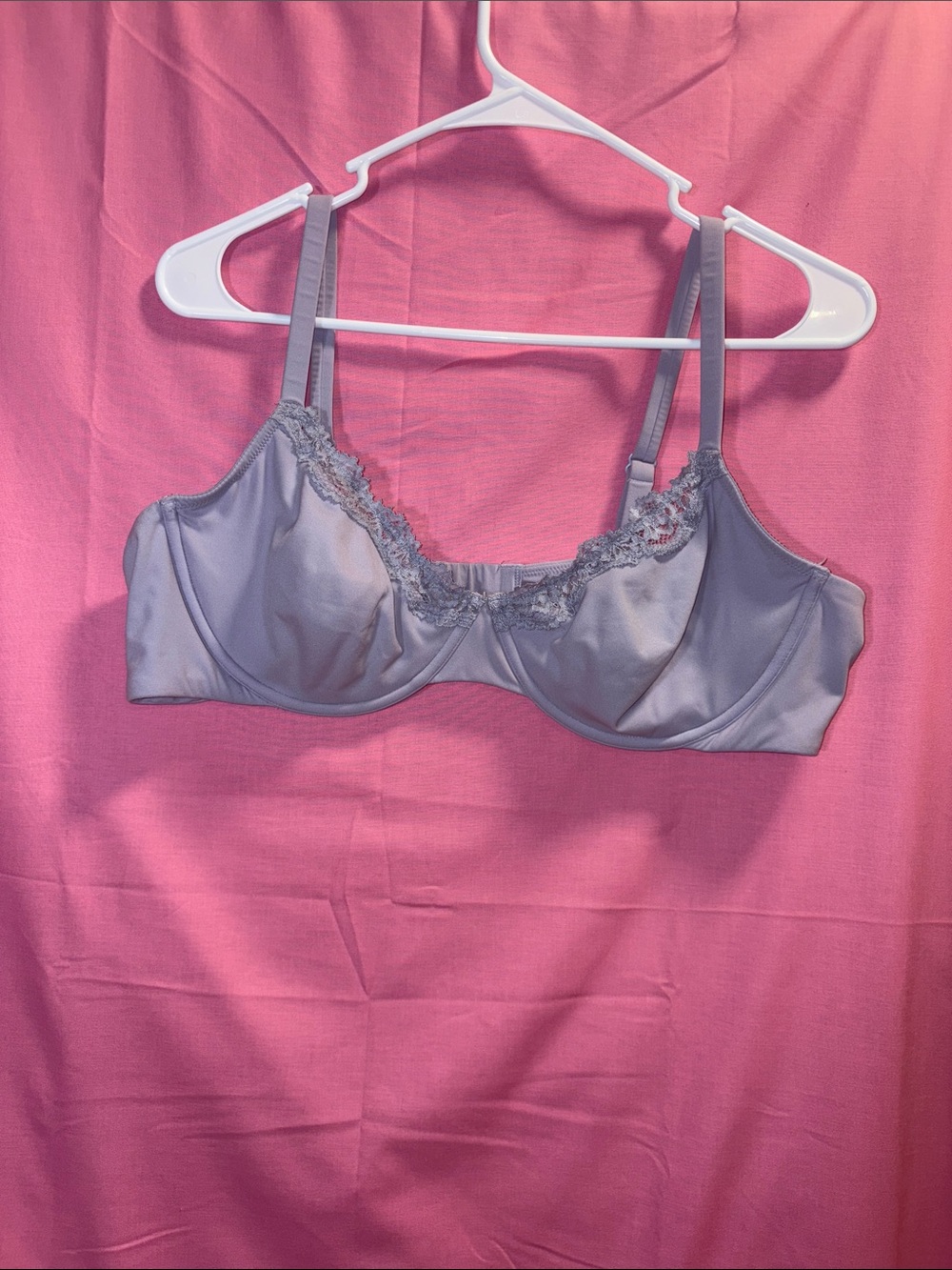 SKIMS FIT Everybody Lace Unlined Scoop  Bra in Lavender
